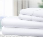 Wonder Towel Wrinkle Resistant Luxury Hotel Sheet Set Crispy White