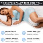 Orthopedic Memory Foam Leg Pillow with Washable Cover - Image 2