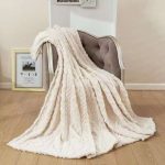 Warm Throw Fleece Soft Blankets Queen