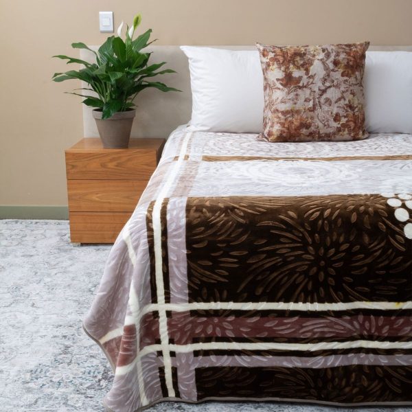 SESLI - Super Luxury Soft 2-Ply Mink Blanket - Queen - Paris