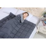 GreenLeaf 7 Layer Weighted Blanket 7KG, 150cm X 200cm - Grey - Image 2