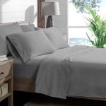 Wonder Towel Wrinkle Resistant Luxury Hotel Sheet Set Silver Grey - Image 3