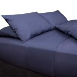 Miss Lyn 200 Thread Count Fitted Sheet - Steel Blue - Image 2