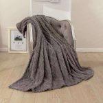 Warm Throw Fleece Soft Blankets Double - Image 3