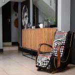 Elizabeth London Black and White Acrylic Classic All Single Blanket - Image 4