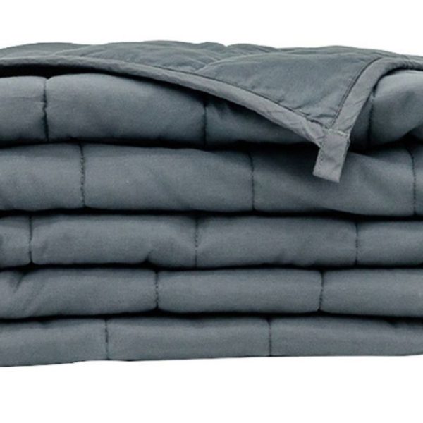 Sleepwell Science - 6.8Kg - 183 x 122cm - Weighted Blanket - Duck Grey