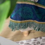 Knitted Throw Blanket chenille Daisy Flower decorative cover - Image 5