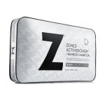 Malouf Z Bamboo Charcoal Scented Shoulder Cutout Zoned Dough Pillow - Image 2