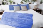 Delicate Royal Suede Microfiber Fleece Throw Blanket - 150x180cm - Image 5