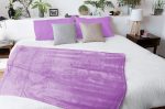 Delicate Royal Suede Microfiber Fleece Throw Blanket - 150x180cm - Image 17