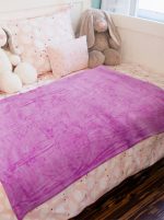 Delicate Royal Suede Microfiber Fleece Throw Blanket - 150x180cm - Image 18