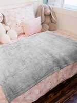 Delicate Royal Suede Microfiber Fleece Throw Blanket - 150x180cm - Image 24