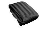 200cm x 180cm Suede Polyester Fleece Blanket - Striped - Image 9