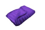 200cm x 180cm Suede Polyester Fleece Blanket - Striped - Image 36