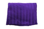 200cm x 180cm Suede Polyester Fleece Blanket - Striped - Image 40