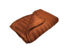 200cm x 150cm Suede Polyester Fleece Blanket - Striped - Image 6