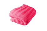 200cm x 150cm Suede Polyester Fleece Blanket - Striped - Image 14