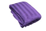 200cm x 150cm Suede Polyester Fleece Blanket - Striped - Image 25