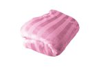 200cm x 150cm Suede Polyester Fleece Blanket - Striped - Image 34