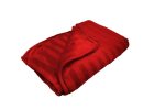 200cm x 150cm Suede Polyester Fleece Blanket - Striped - Image 41