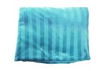 200cm x 150cm Suede Polyester Fleece Blanket - Striped - Image 48