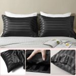 Striped Satin Pillowcases - Set of 2 - Image 2