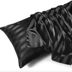 Striped Satin Pillowcases - Set of 2 - Image 4