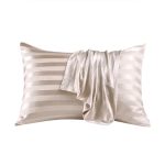 Striped Satin Pillowcases - Set of 2 - Image 6
