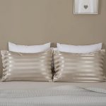 Striped Satin Pillowcases - Set of 2 - Image 7