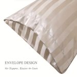 Striped Satin Pillowcases - Set of 2 - Image 8