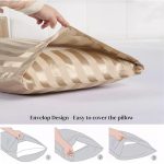 Striped Satin Pillowcases - Set of 2 - Image 14