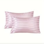 Striped Satin Pillowcases - Set of 2 - Image 29