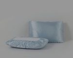 1 Pair Plain Satin Bonnet Elasticated Pillowcase - Image 4