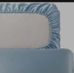 1 Pair Plain Satin Bonnet Elasticated Pillowcase - Image 5