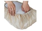 1 Pair Plain Satin Bonnet Elasticated Pillowcase - Image 19