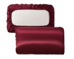 1 Pair Plain Satin Bonnet Elasticated Pillowcase - Image 21