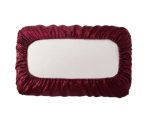 1 Pair Plain Satin Bonnet Elasticated Pillowcase - Image 22