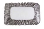 1 Pair Plain Satin Bonnet Elasticated Pillowcase - Image 37