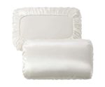 1 Pair Plain Satin Bonnet Elasticated Pillowcase - Image 40