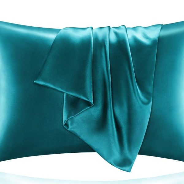 Luxury Silk Satin Pillowcase for Hair Skin with Envelope - Pack of 2