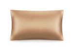 Marver 100% Pure Silk Pillowcase - Gold - Standard